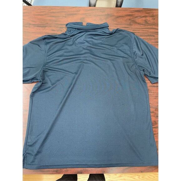 AC Delco Dark Navy Men’s XL Short Sleeve Collared Button Shirt - Picture 6 of 8